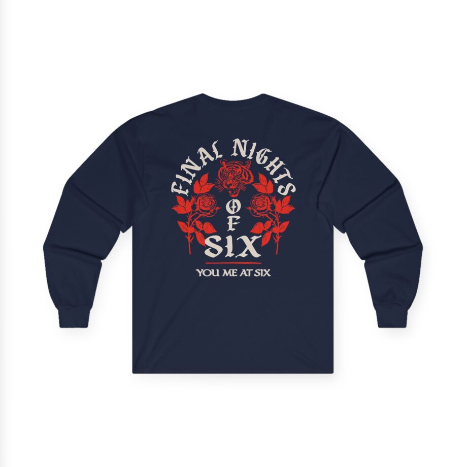 You Me at Six Final Nights of Six Tour Unisex Ultra Cotton Long Sleeve Tee