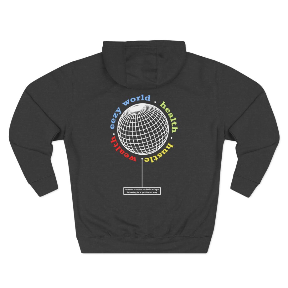 Berleezy Three-Panel Fleece Hoodie