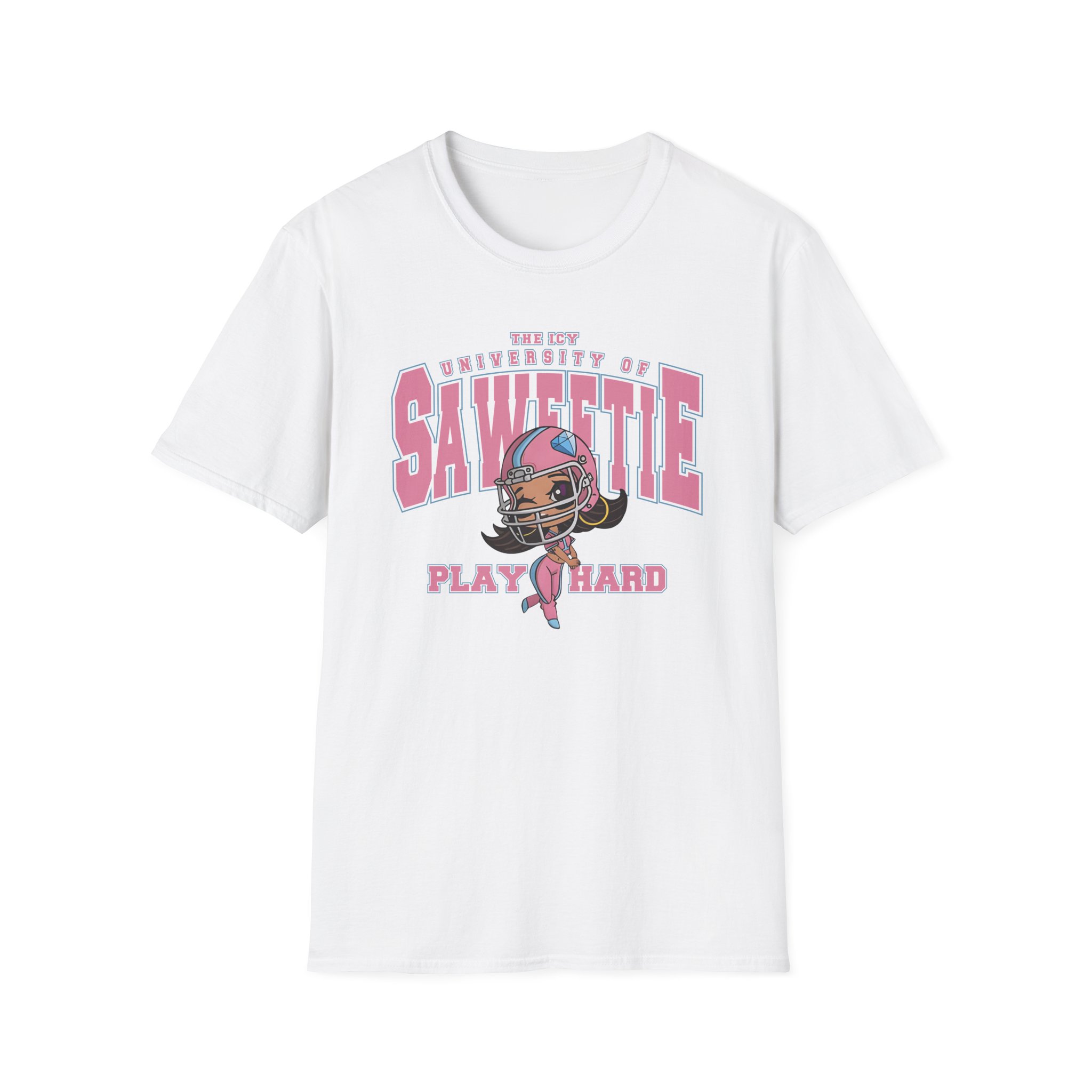 Saweetie the Icy University Unisex Softstyle T-Shirt