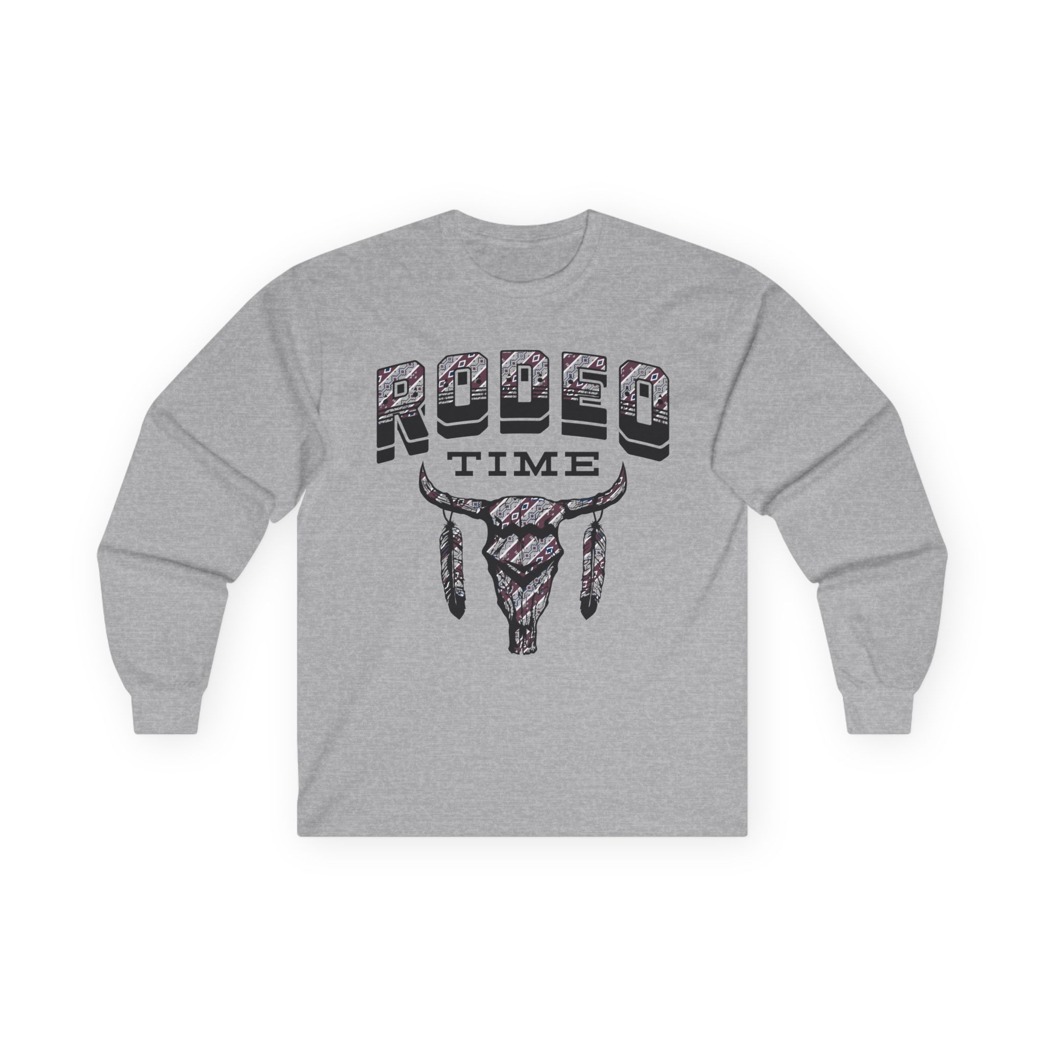 Dale Brisby Tribal Rodeo Time Unisex Ultra Cotton Long Sleeve Tee