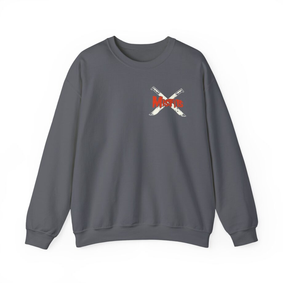 Misfits Crystal Lake Fiend Machete Unisex Heavy Blend™ Crewneck Sweatshirt