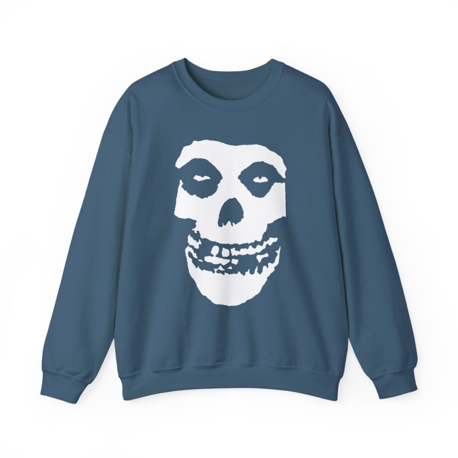 Misfits Classic Fiend Skull Unisex Heavy Blend™ Crewneck Sweatshirt