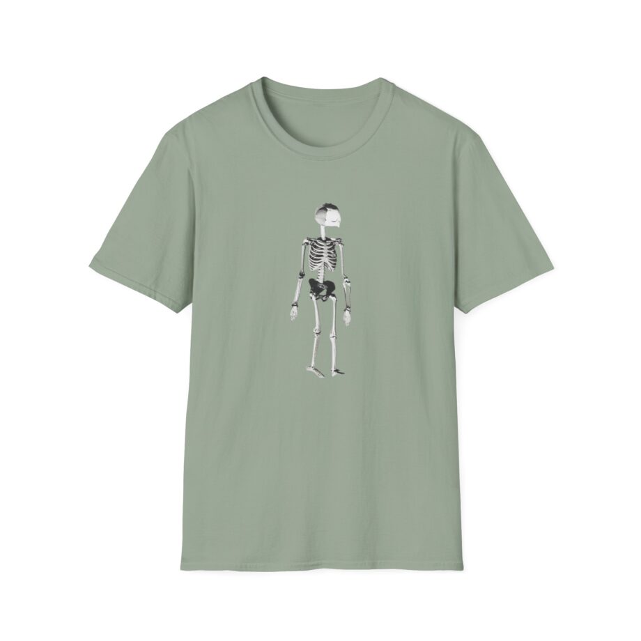 Kurt Cobain Skeleton Unisex Softstyle T-Shirt