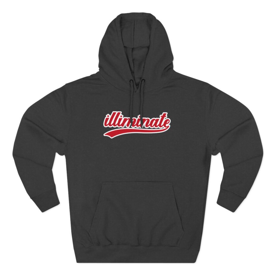 Illiminate Three-Panel Fleece Hoodie