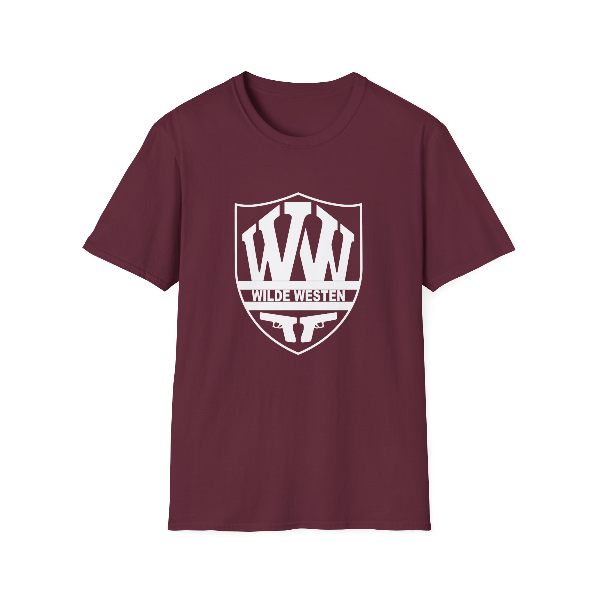 Mula B Louis Wilde Westen Logo Unisex Softstyle T-Shirt