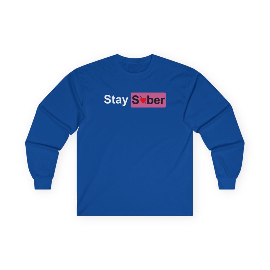 D’aydrian Harding Stay Sober Valentine's Day Unisex Ultra Cotton Long Sleeve Tee