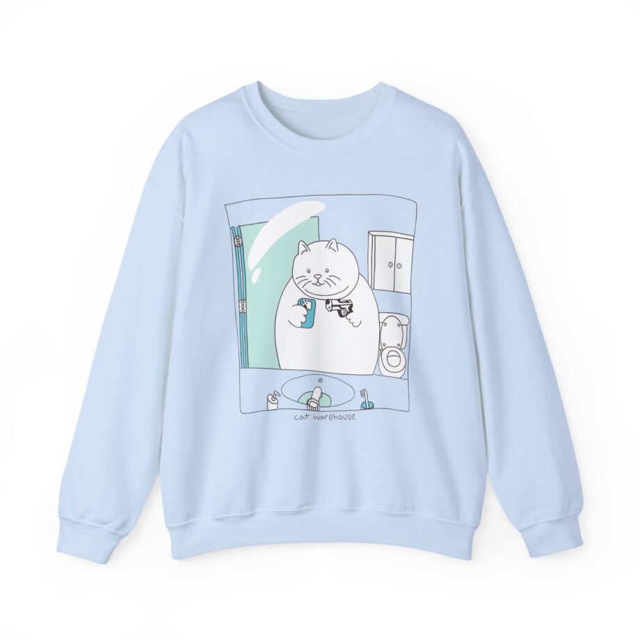 William Osman cat warehouse Unisex Heavy Blend™ Crewneck Sweatshirt