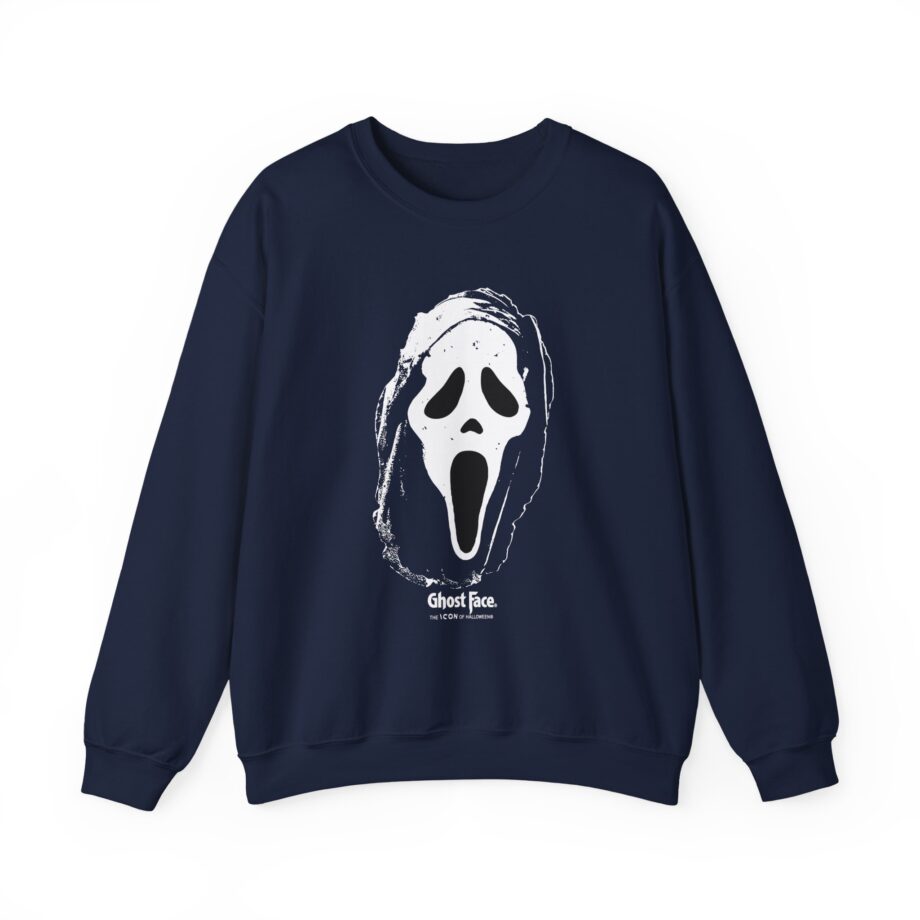 Ghostface Distressed Unisex Heavy Blend™ Crewneck Sweatshirt