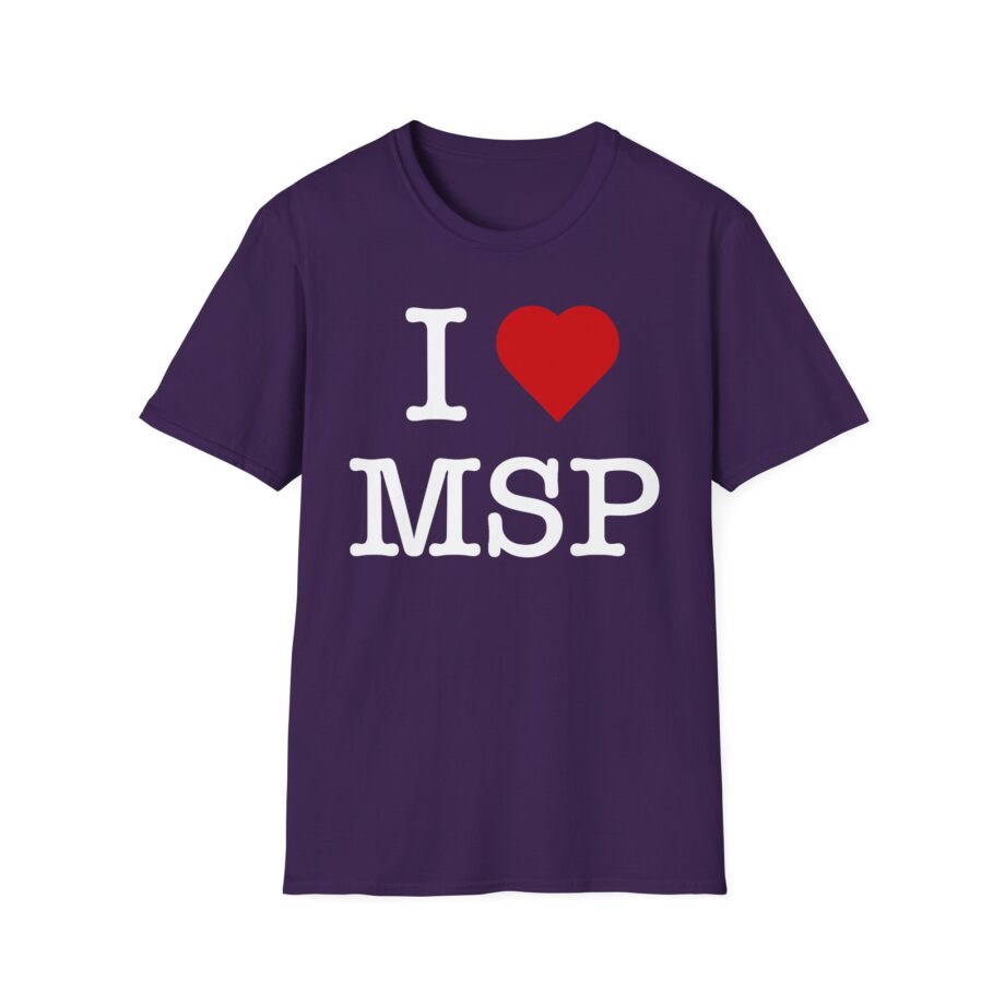 Manic Street Preachers I Heart Msp Unisex Softstyle T-Shirt