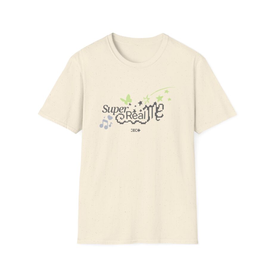 ILLIT Super Real Me Logo Unisex Softstyle T-Shirt