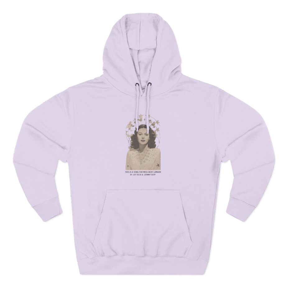 Jeff Beck for Miss Hedy Lamarr Three-Panel Fleece Hoodie