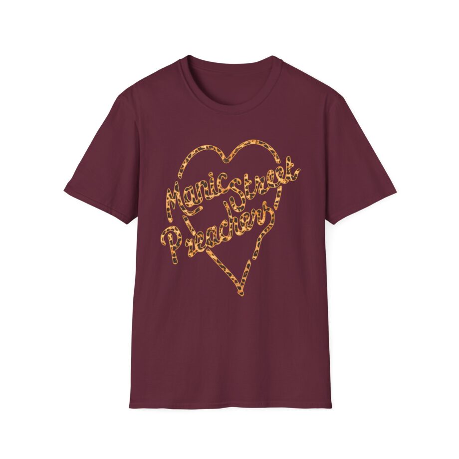 Manic Street Preachers Critical Thinking Leopard Unisex Softstyle T-Shirt