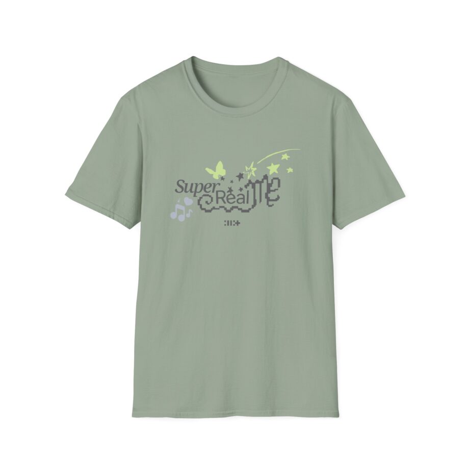 ILLIT Super Real Me Logo Unisex Softstyle T-Shirt
