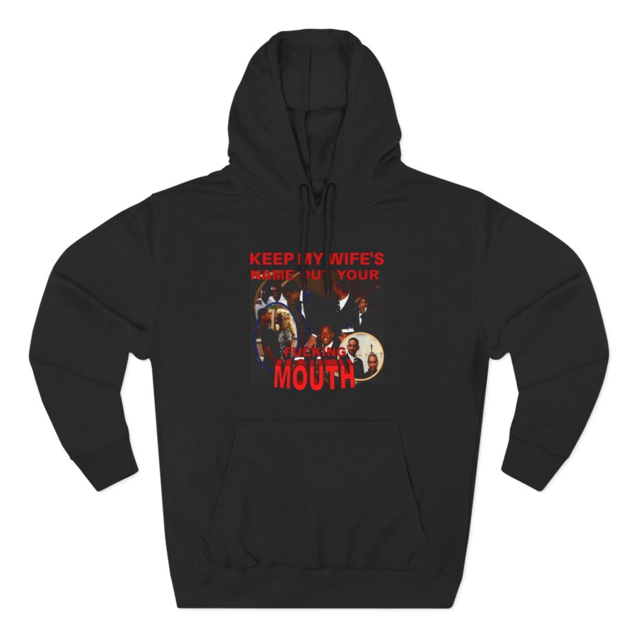 Will Smith Chris Rock Oscars Academy Awards Three-Panel Fleece Hoodie