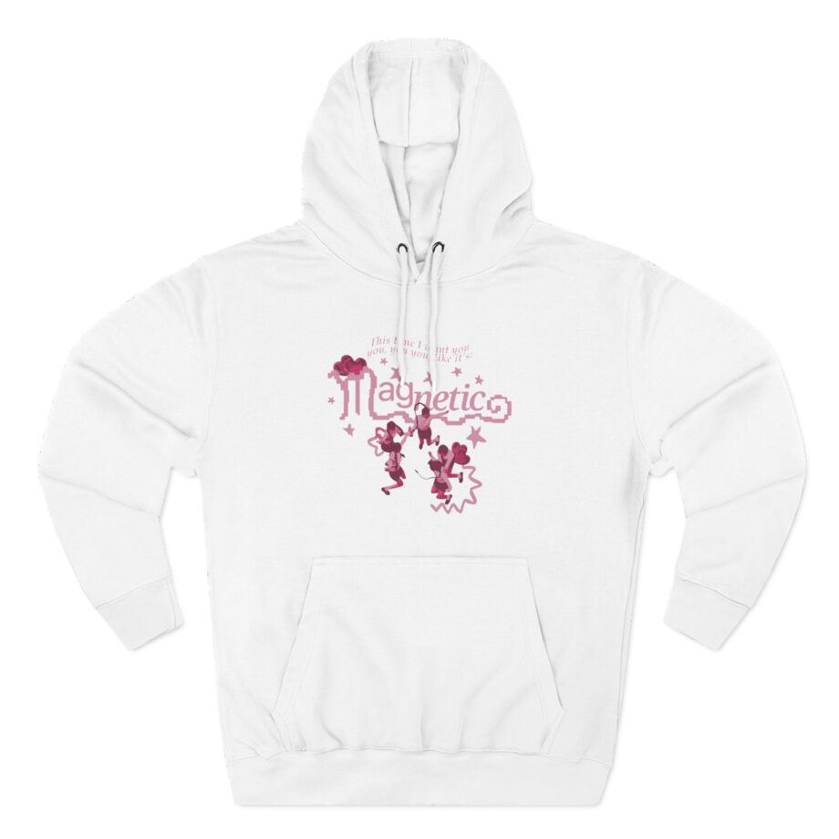 ILLIT Magnetic Three-Panel Fleece Hoodie