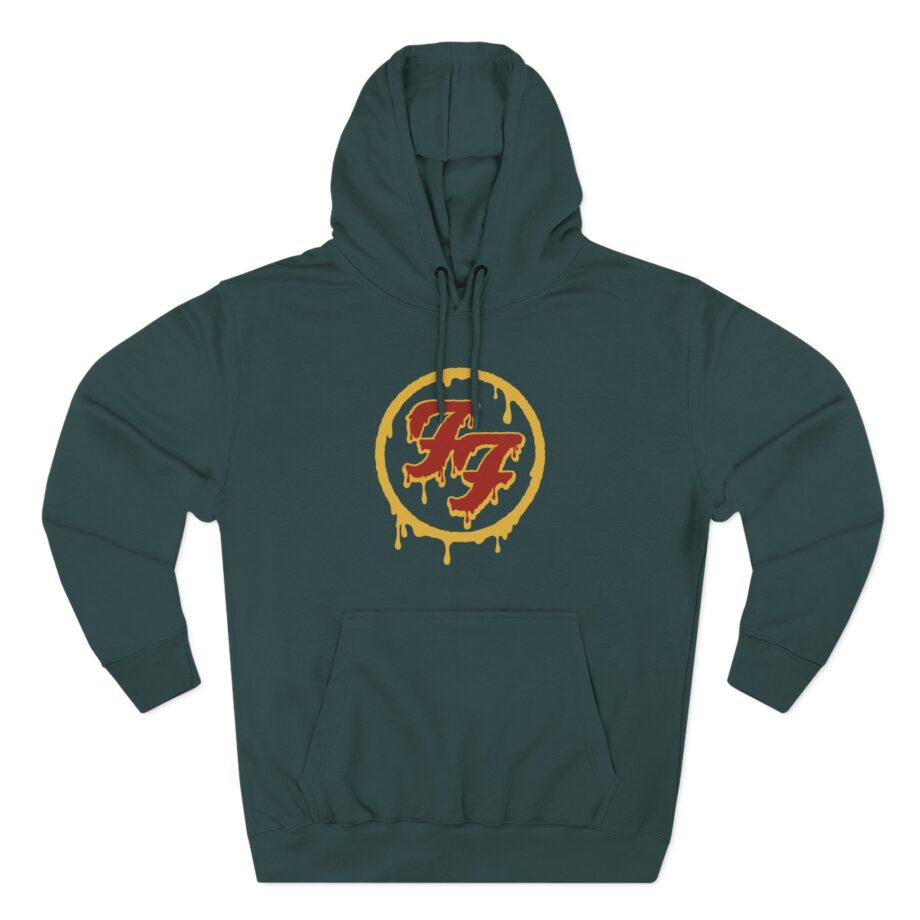 Foo Fighters Studio 666 Logo Three-Panel Fleece Hoodie