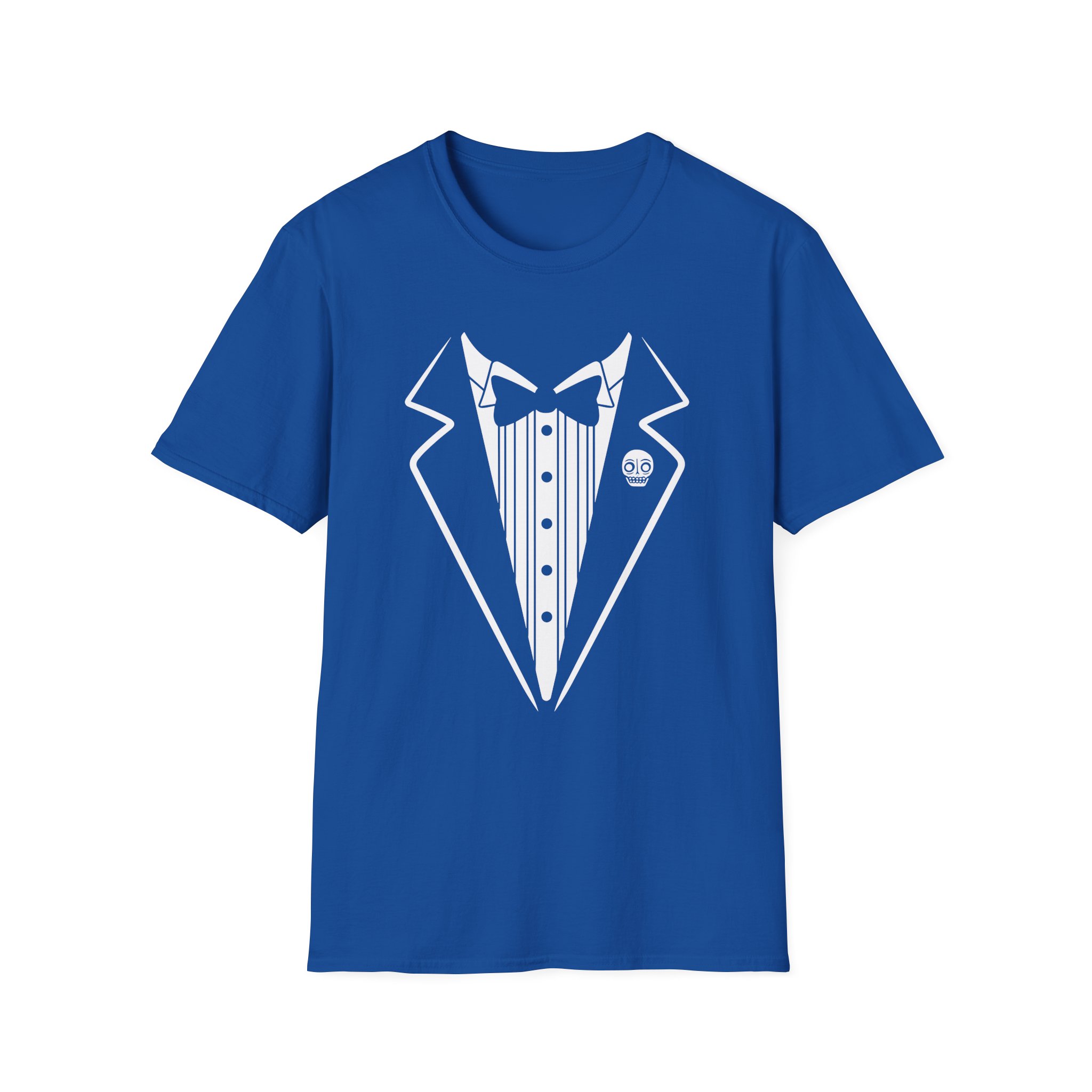 Senses Fail Martini Kiss Tux Unisex Softstyle T-Shirt