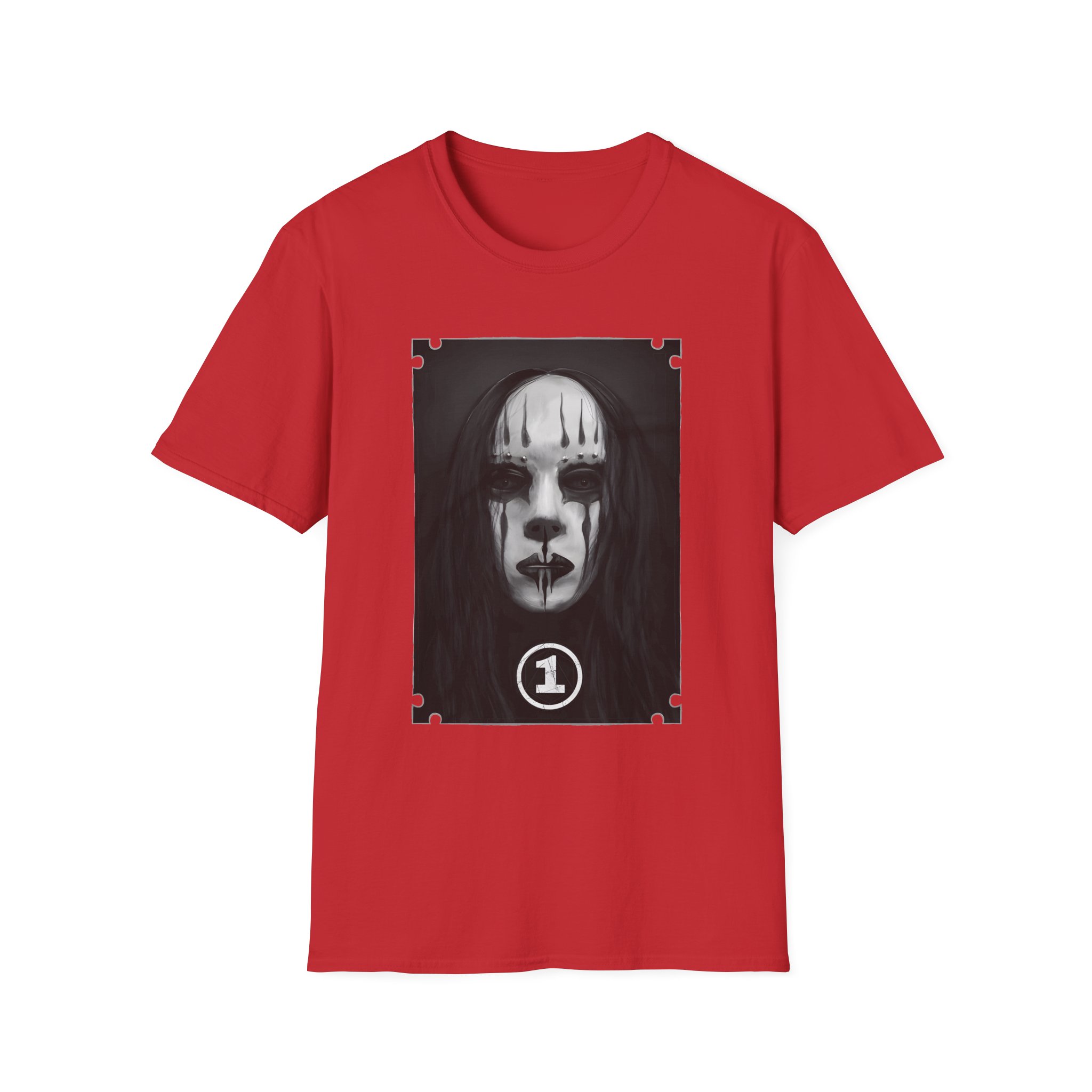 Murderdolls Joey Jordison Portrait Unisex Softstyle T-Shirt