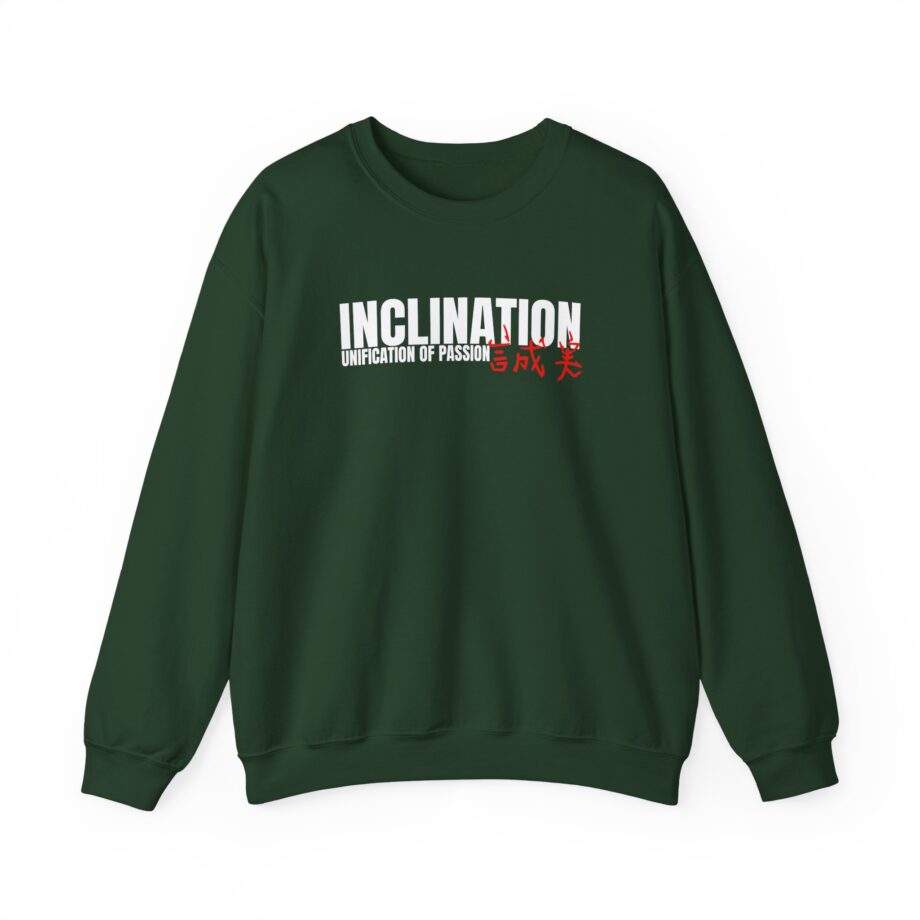 Inclination Straight Edge Unisex Heavy Blend™ Crewneck Sweatshirt