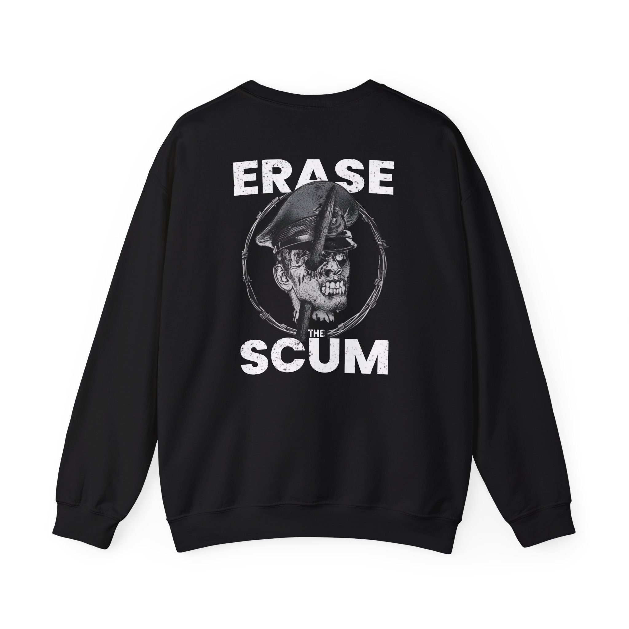 Get the Shot Erase the Scum Unisex Heavy Blendâ„¢ Crewneck Sweatshirt