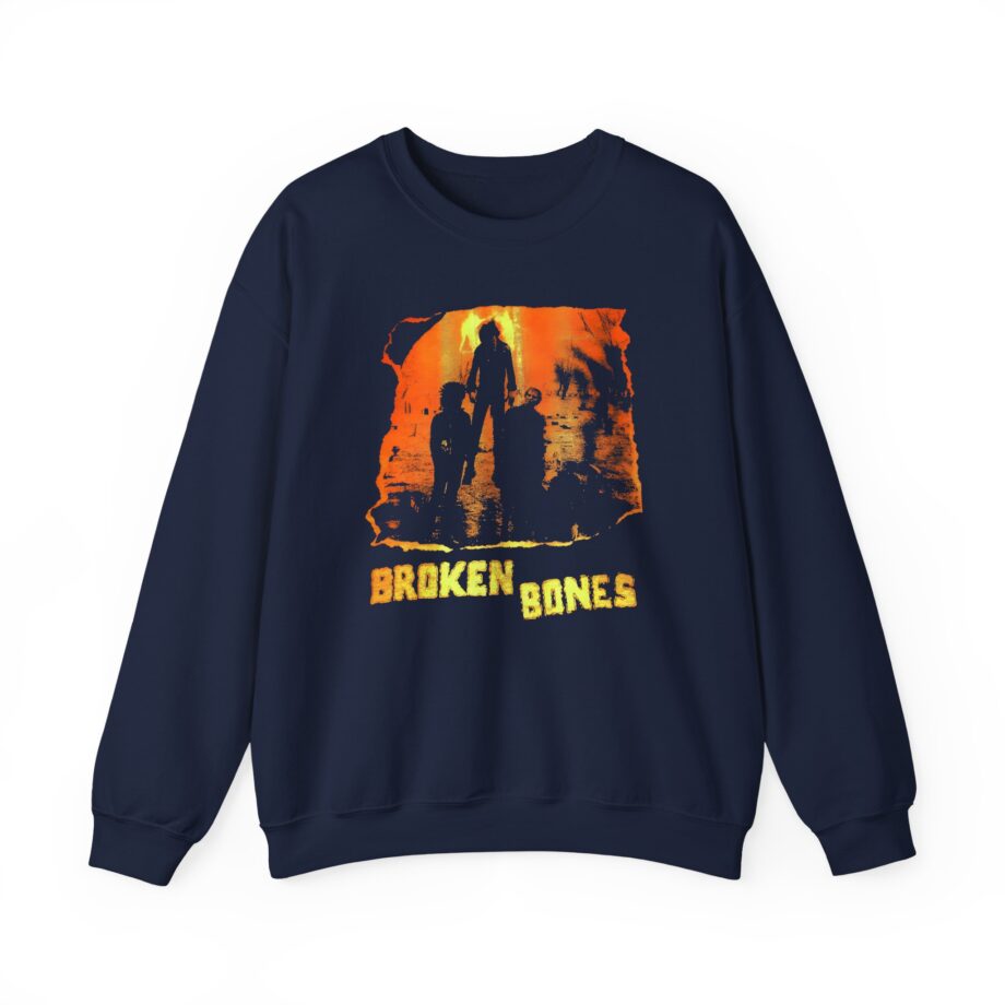 Broken Bones Unisex Heavy Blend Crewneck Sweatshirt