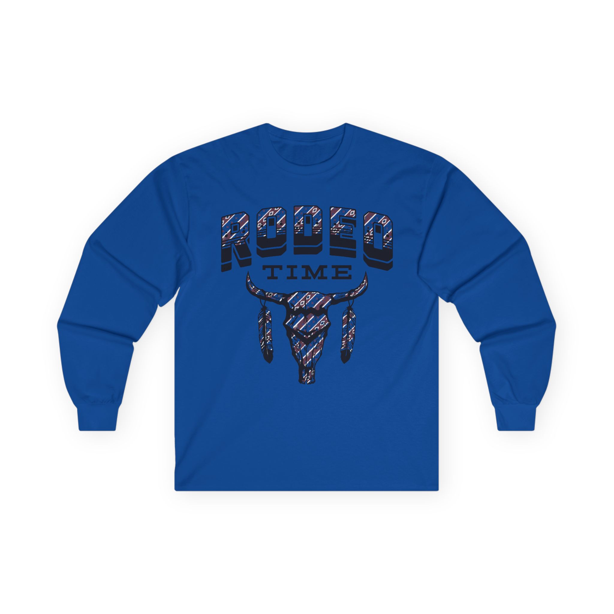 Dale Brisby Tribal Rodeo Time Unisex Ultra Cotton Long Sleeve Tee