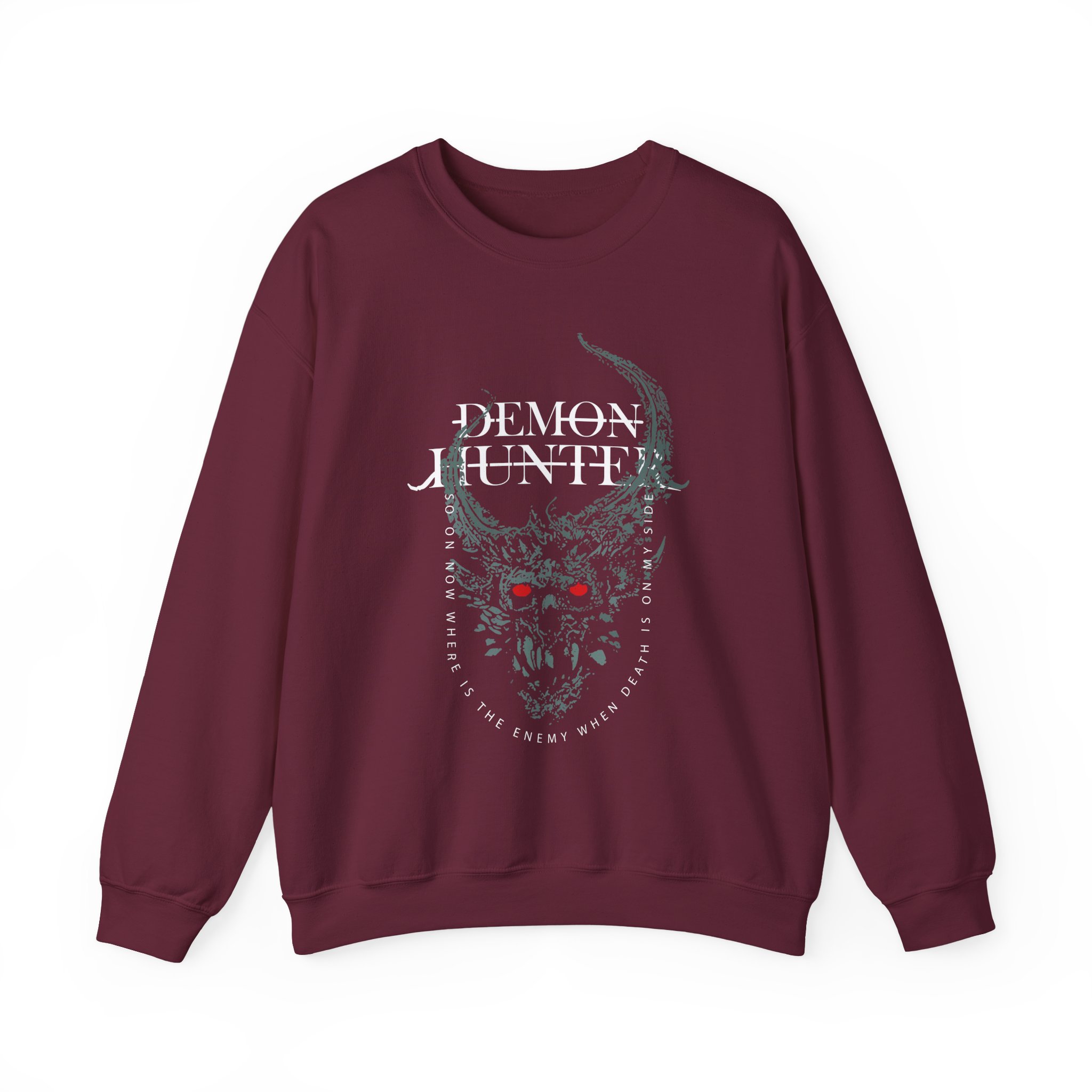 Demon Hunter On My Side Unisex Heavy Blendâ„¢ Crewneck Sweatshirt