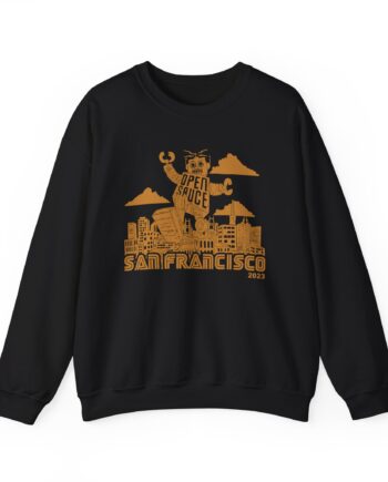 William Osman Open Sauce San Francisco Unisex Heavy Blend™ Crewneck Sweatshirt