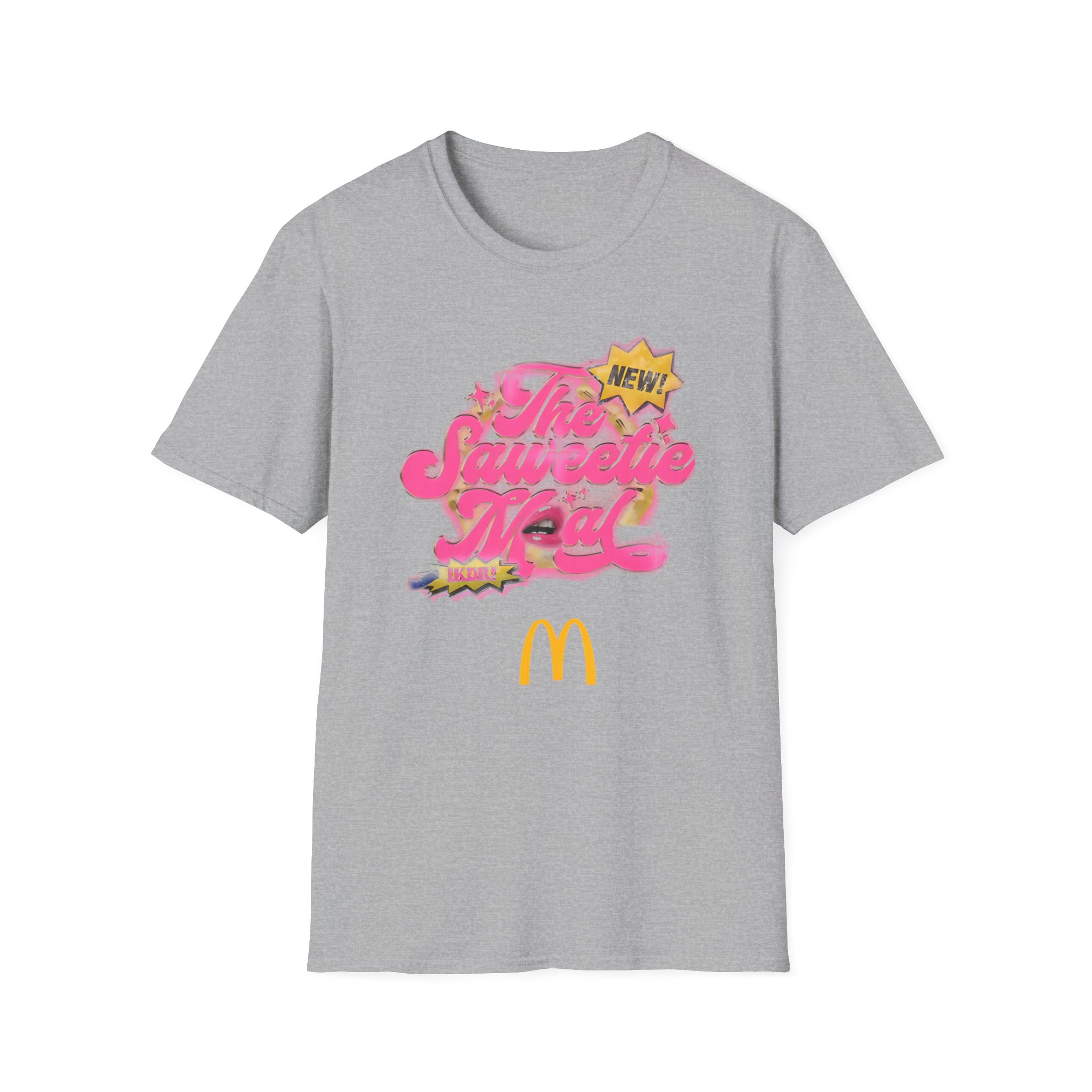 Saweetie Mcdonald's Meal Unisex Softstyle T-Shirt