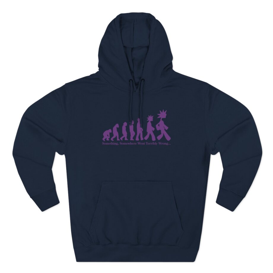 Emergency Intercom Three-Panel Fleece Hoodie
