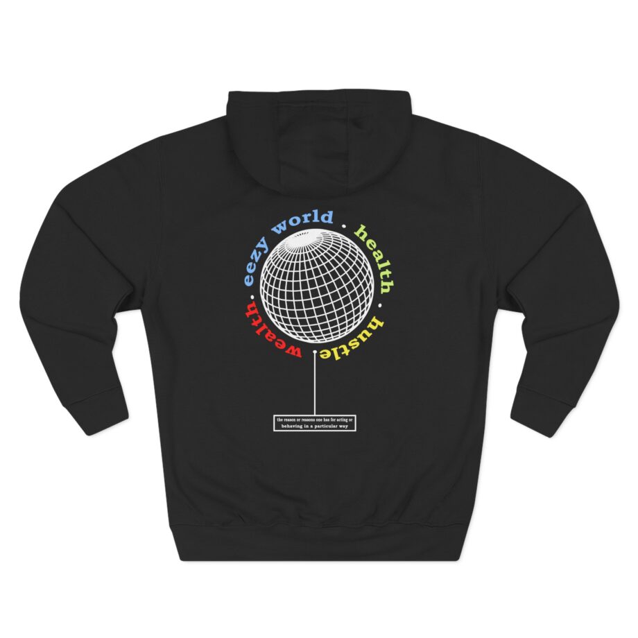 Berleezy Three-Panel Fleece Hoodie