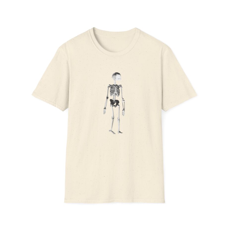 Kurt Cobain Skeleton Unisex Softstyle T-Shirt