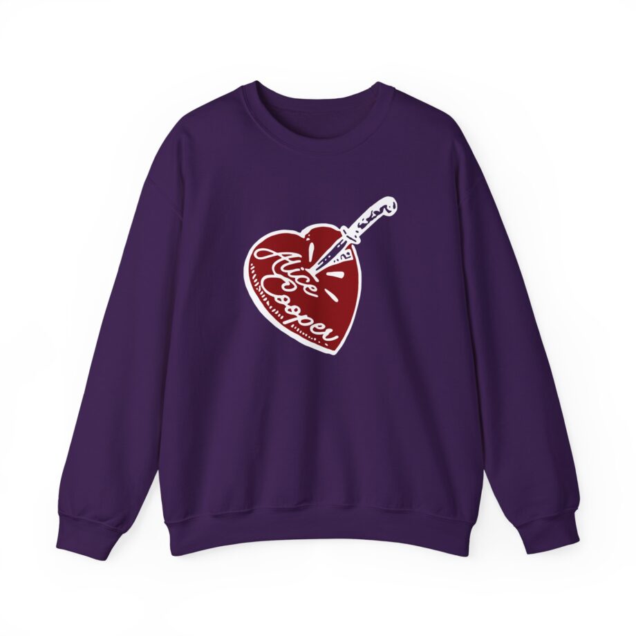 Alice Cooper Stab Heart Unisex Heavy Blend™ Crewneck Sweatshirt