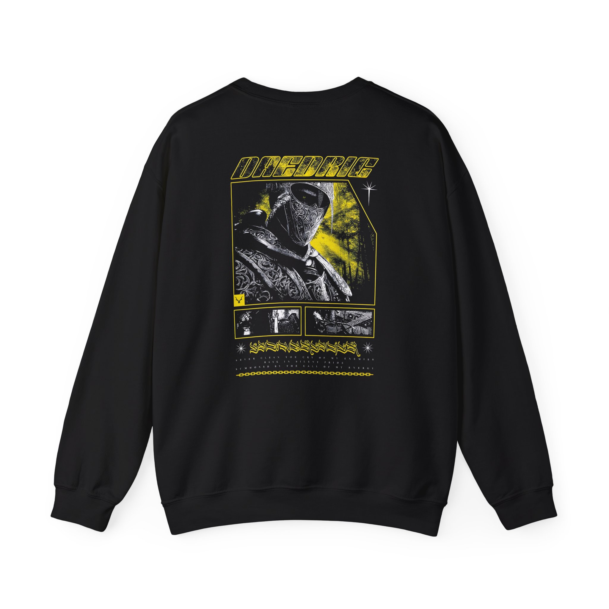 Daedric Silent Warrior Unisex Heavy Blendâ„¢ Crewneck Sweatshirt