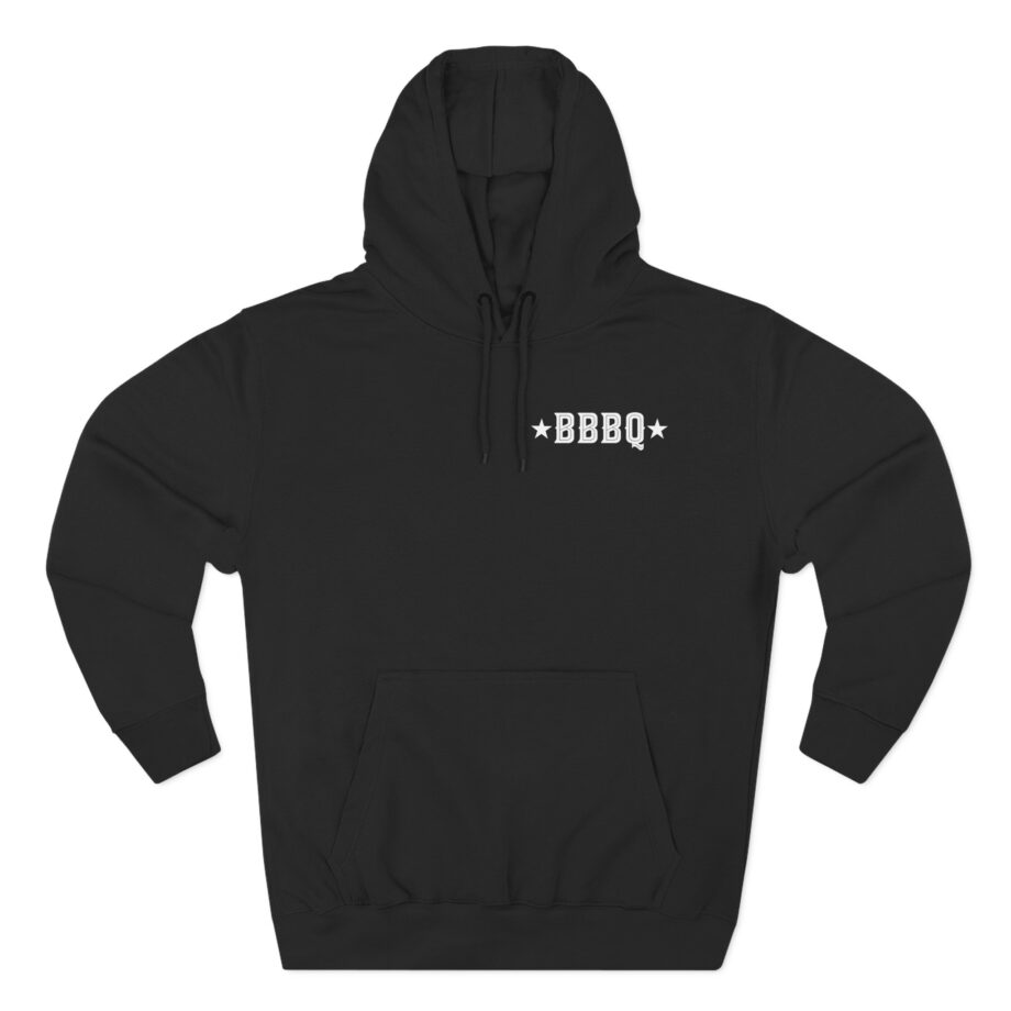 Foo Fighters Backbeat Bbq Logo Three-Panel Fleece Hoodie