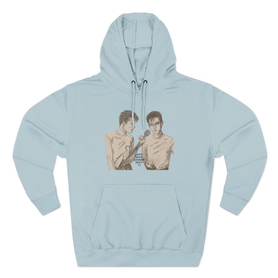 Jeff Beck Jeff & Johnny Three-Panel Fleece Hoodie