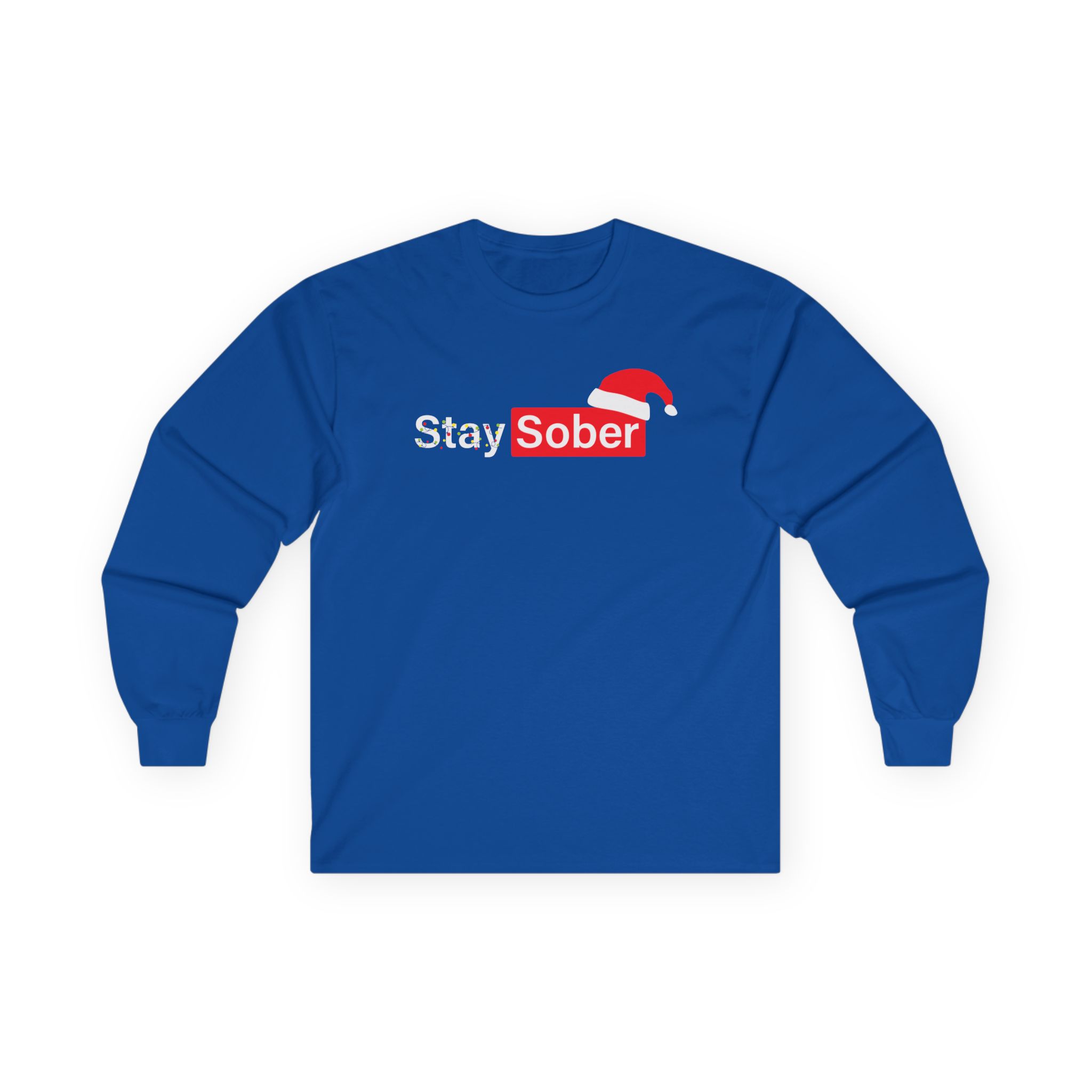 D’aydrian Harding Xmas Stay Sober Unisex Ultra Cotton Long Sleeve Tee