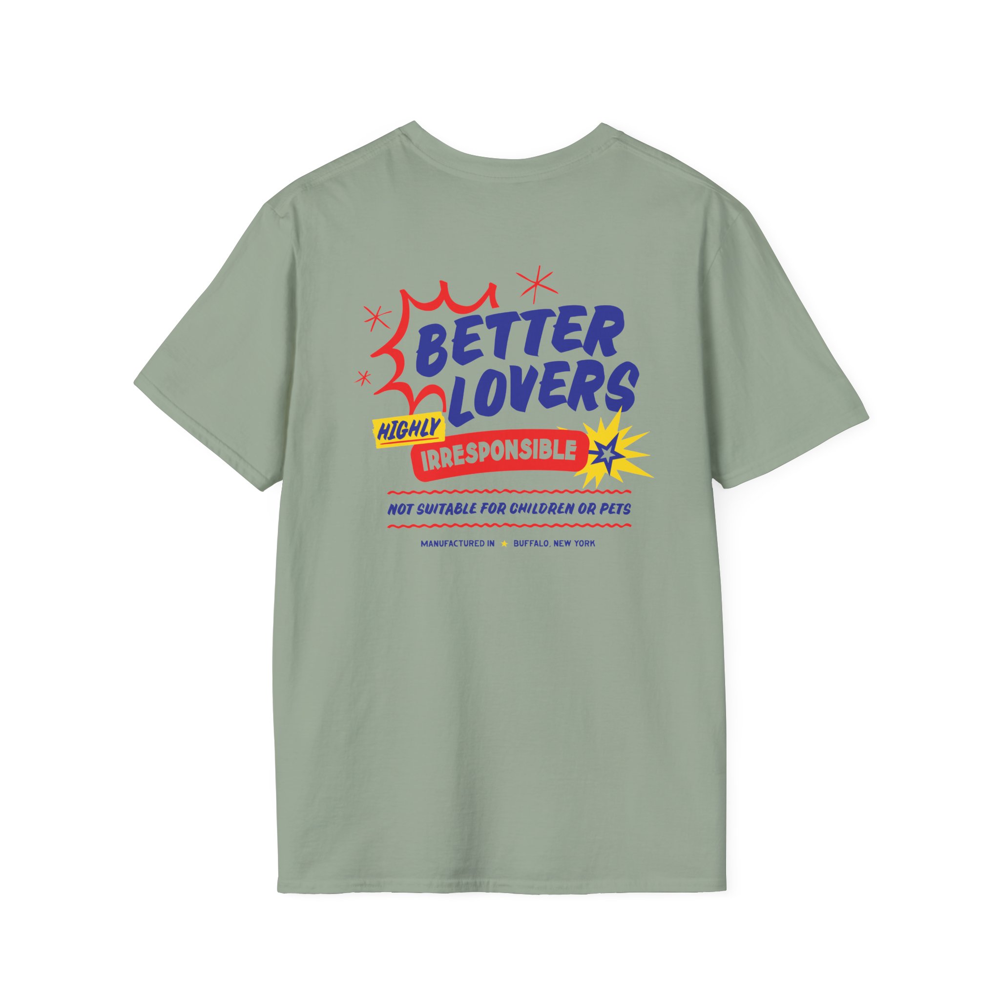 Better Lovers Not Suitable for Children Unisex Softstyle T-Shirt
