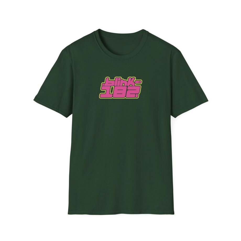 Blink 182 Blue Logo Unisex Softstyle T-Shirt