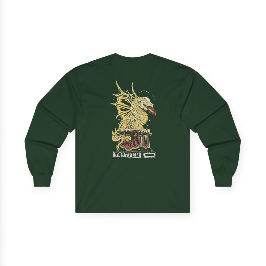 Trivium Big Dragon Unisex Ultra Cotton Long Sleeve Tee