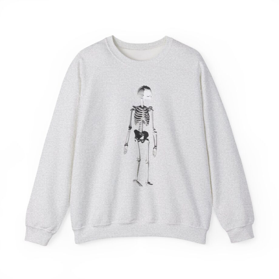 Kurt Cobain Skeleton Unisex Heavy Blend™ Crewneck Sweatshirt