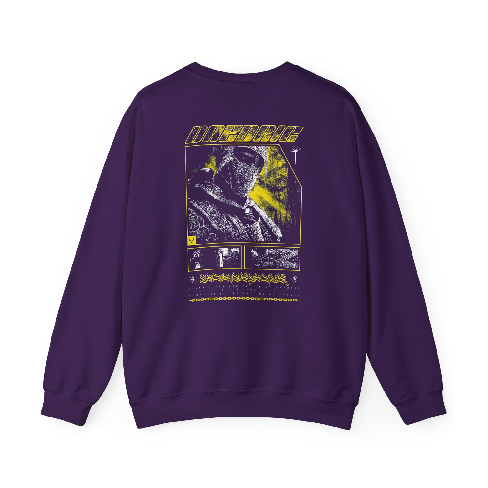 Daedric Silent Warrior Unisex Heavy Blendâ„¢ Crewneck Sweatshirt