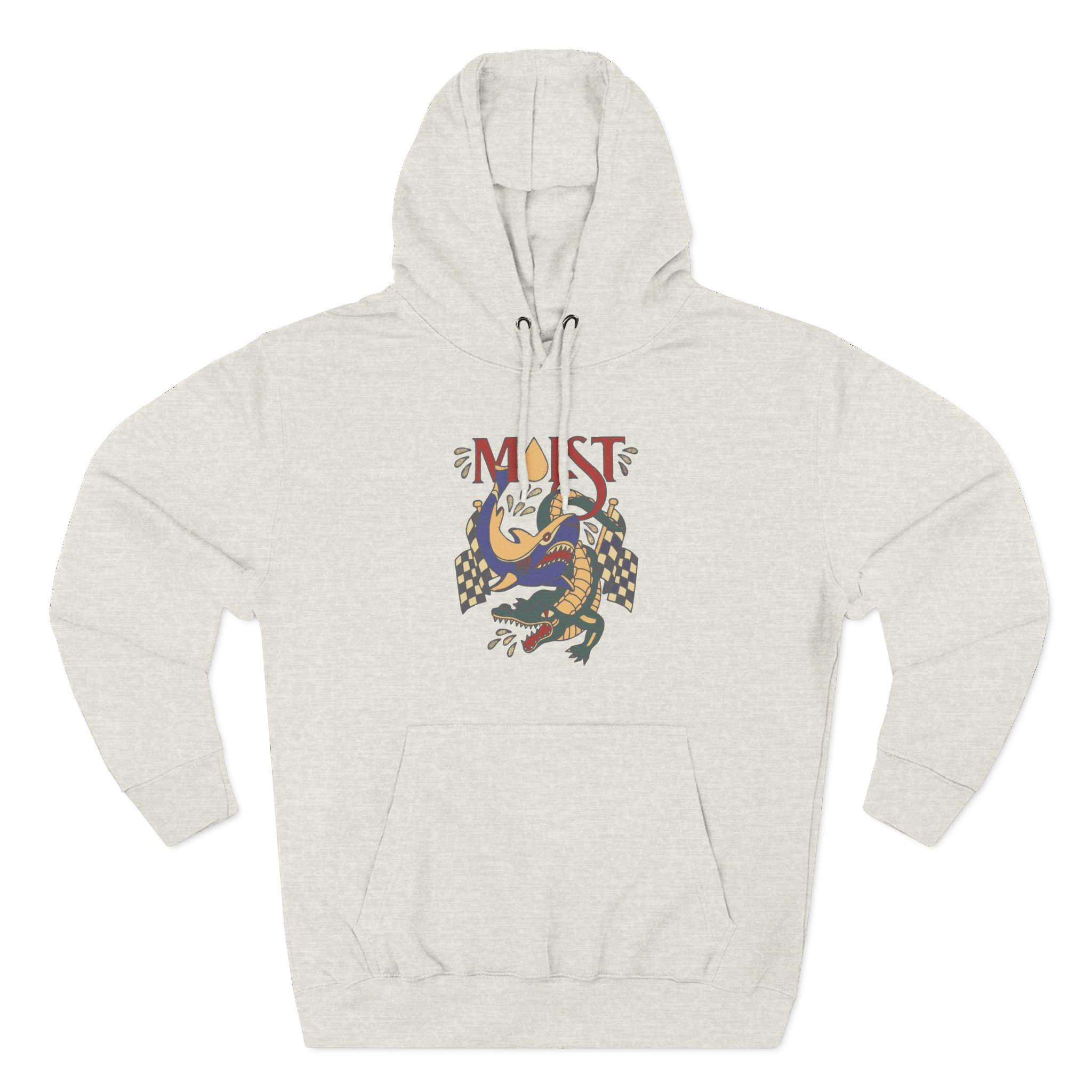 Moist Special Edition Swampcore Three-Panel Fleece Hoodie