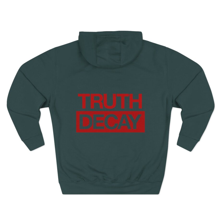 You Me at Six Truth Decay Three-Panel Fleece Hoodie
