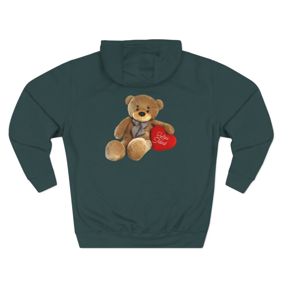 Daydrian Harding Candy Hearts Three-Panel Fleece Hoodie