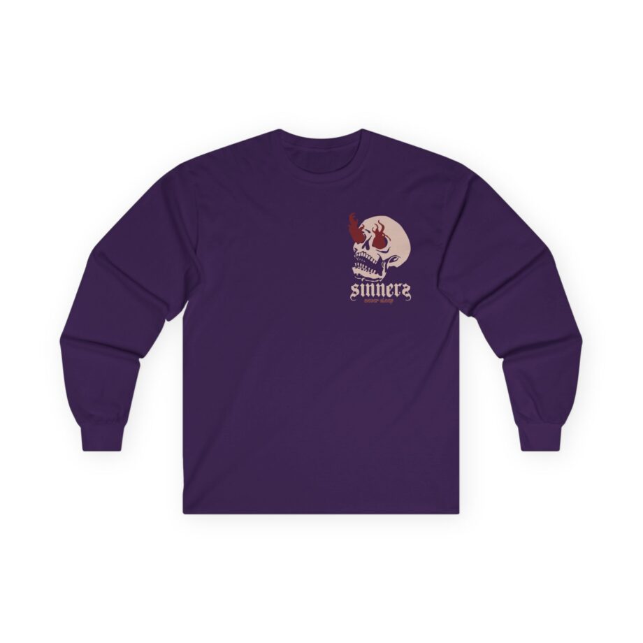 You Me at Six Sinners Skull Unisex Ultra Cotton Long Sleeve Tee