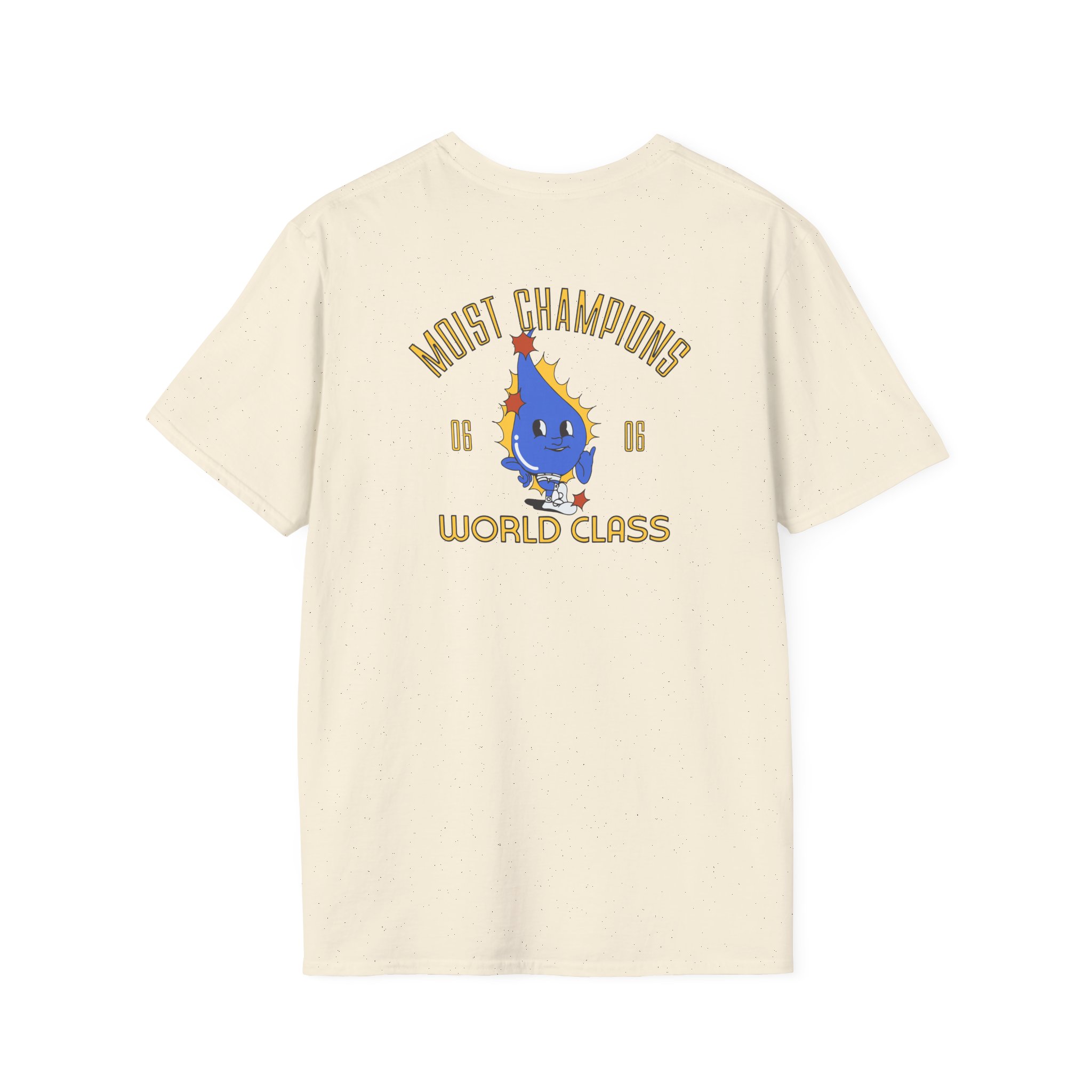 Moist Retro Unisex Softstyle T-Shirt