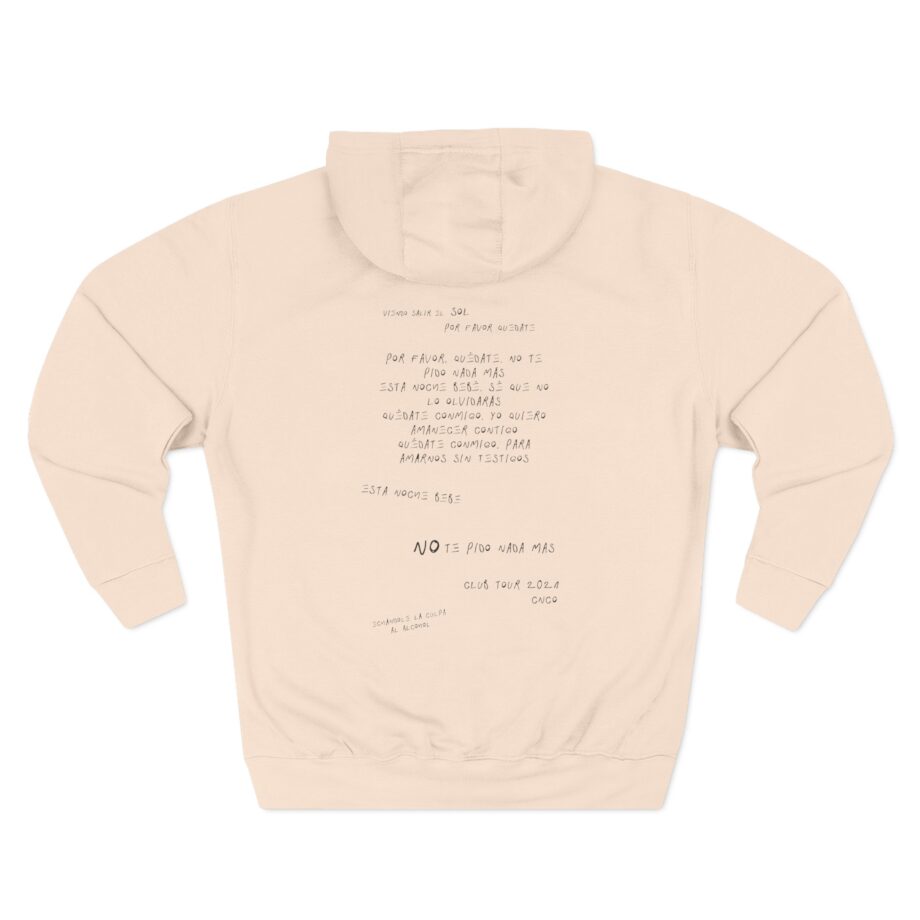 CNCO Handwritten Three-Panel Fleece Hoodie