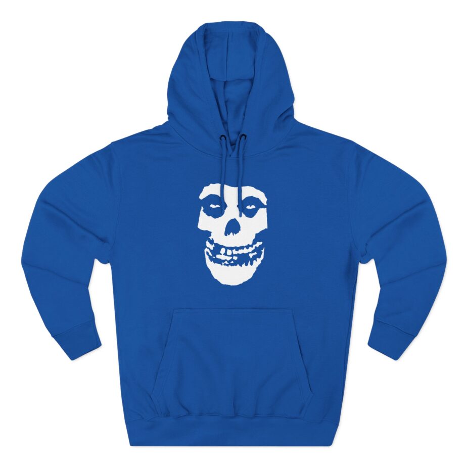 Misfits Classic Fiend Skull Three-Panel Fleece Hoodie