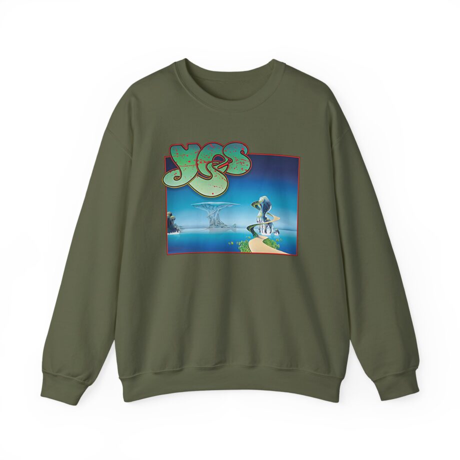 Yes Song Album Cover Unisex Heavy Blend™ Crewneck Sweatshirt